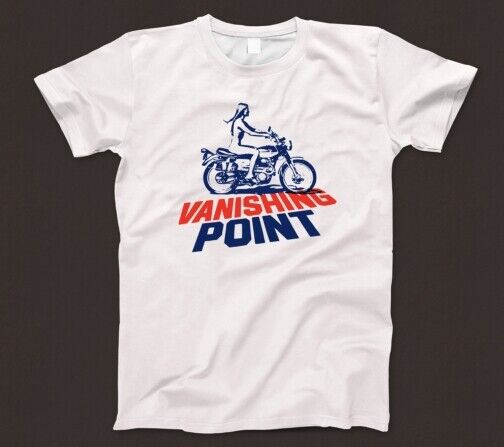 Vanishing Point T Shirt 799 Cult 70s Action Film Kowalski Death Proof The Driver Unisex T-Shirt L