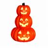 Halloween Pumpkin Lamp Orange Operated Light Decorative PVC JackO'Lantern for