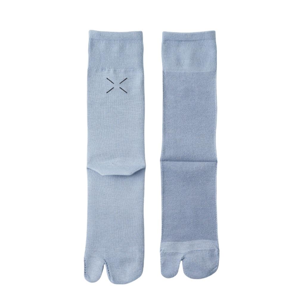 JK Mid Calf Stockings Breathable Split Toe Tube Socks Simple Calf Long Socks  Summer