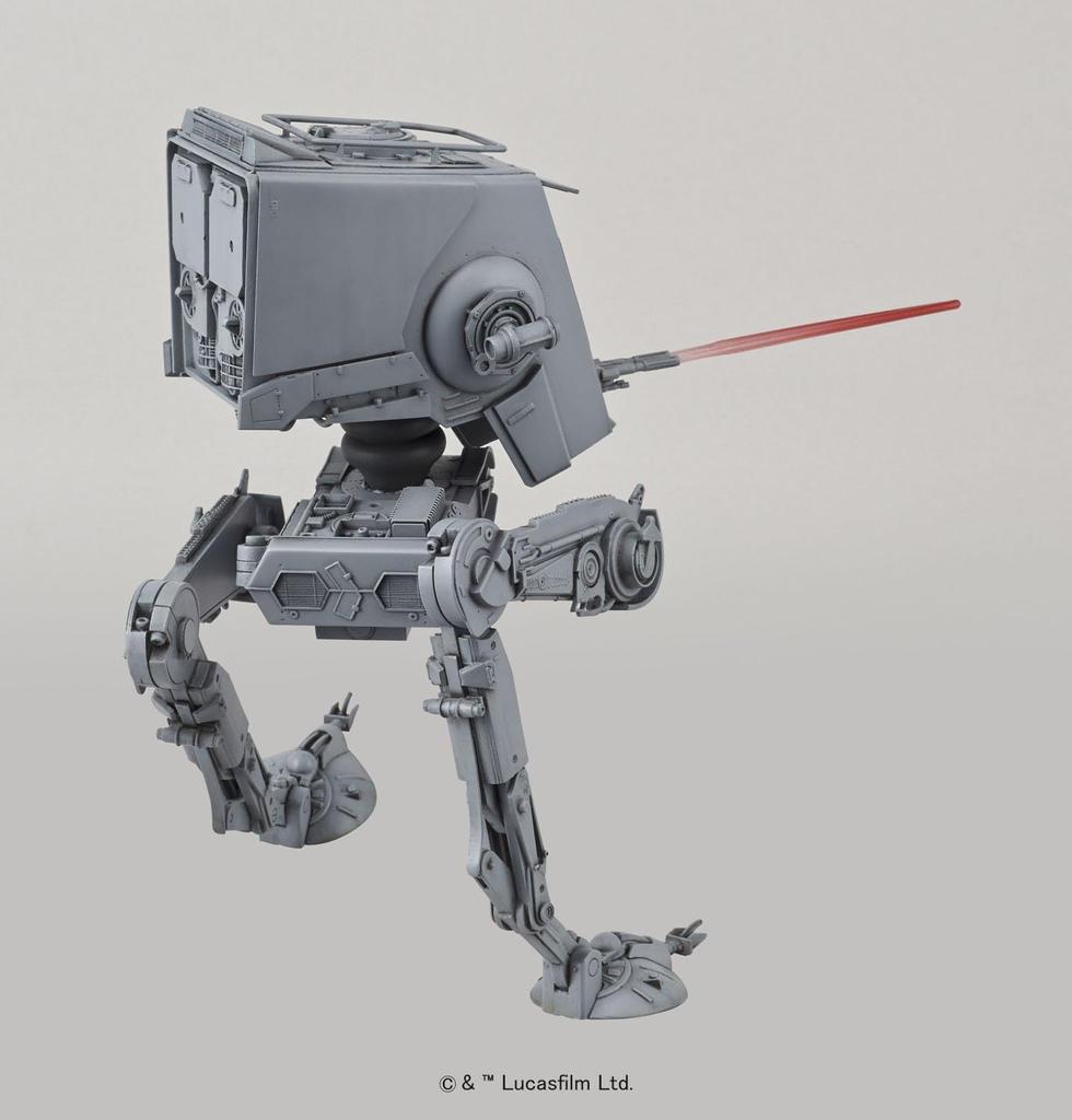 Plastikový model BANDAI SPIRITS Star Wars 1/48 AT-ST, barevné kódování (nová verze)