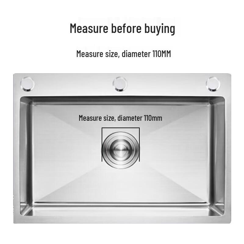 Stainless Steel Kitchen Sink Drainer with Basket