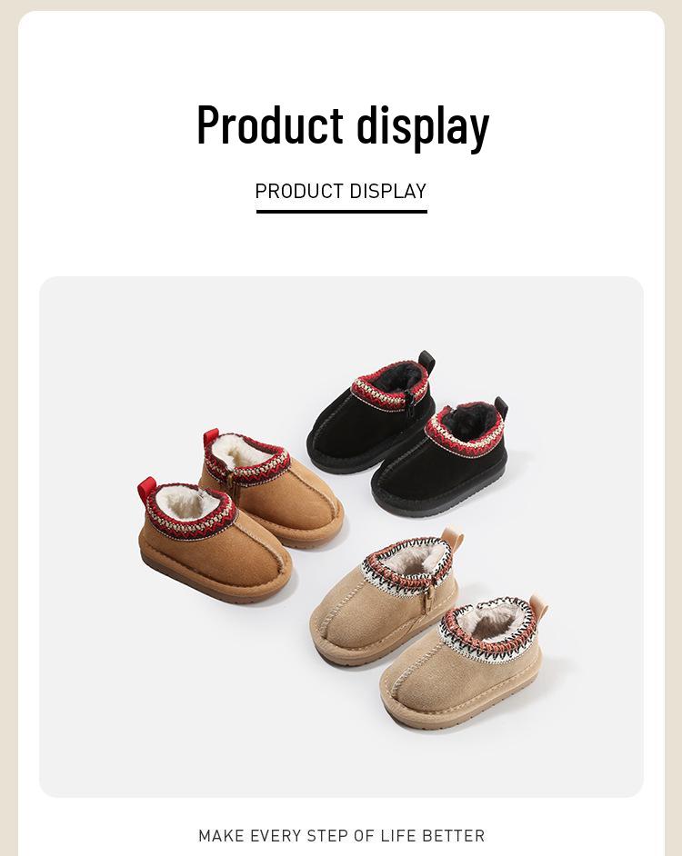 Stylish and Warm Snow Boots for Boys and Girls - Perfect for Infants, Toddlers, and Baby Walkers