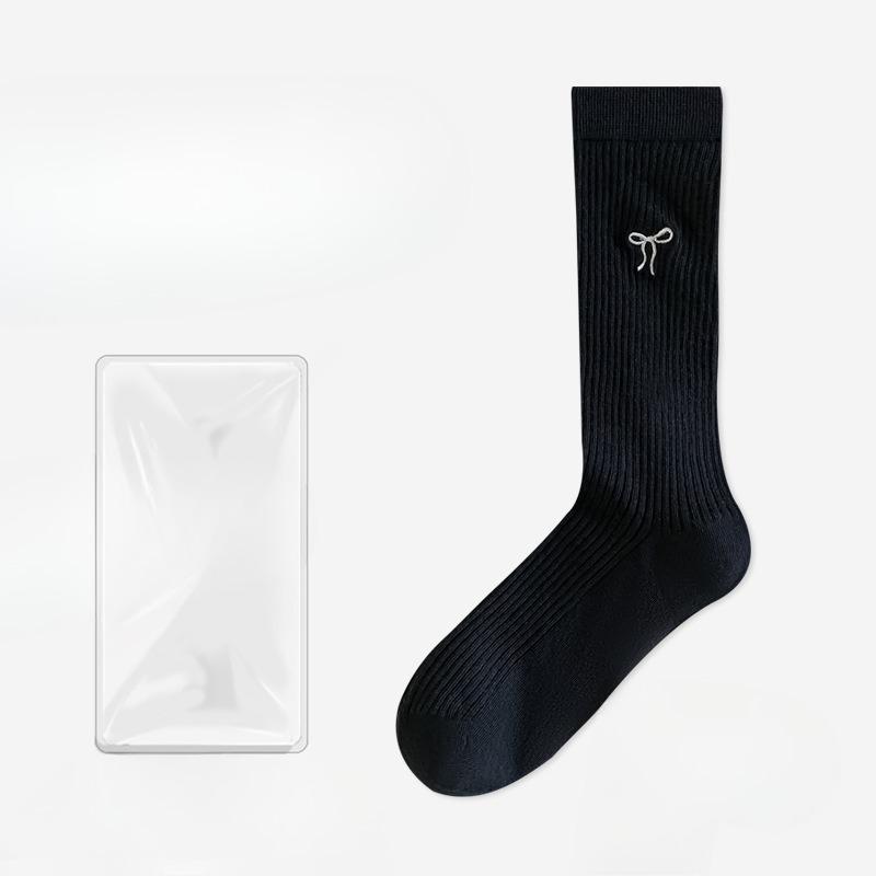 Women's Summer Cotton Breathable Deodorant Sweat Absorbing Tube Socks