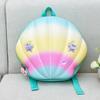 New children's small backpack gradual change rainbow shell kindergarten bag cute boys and girls hard shell backpack