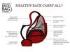HEALTHY BACK BAG Big Bag, Black, Large, 44315