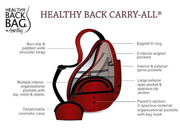 HEALTHY BACK BAG Big Bag, Black, Large, 44315