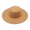 Winter Flat Top Woolen Hat Jazz Hat