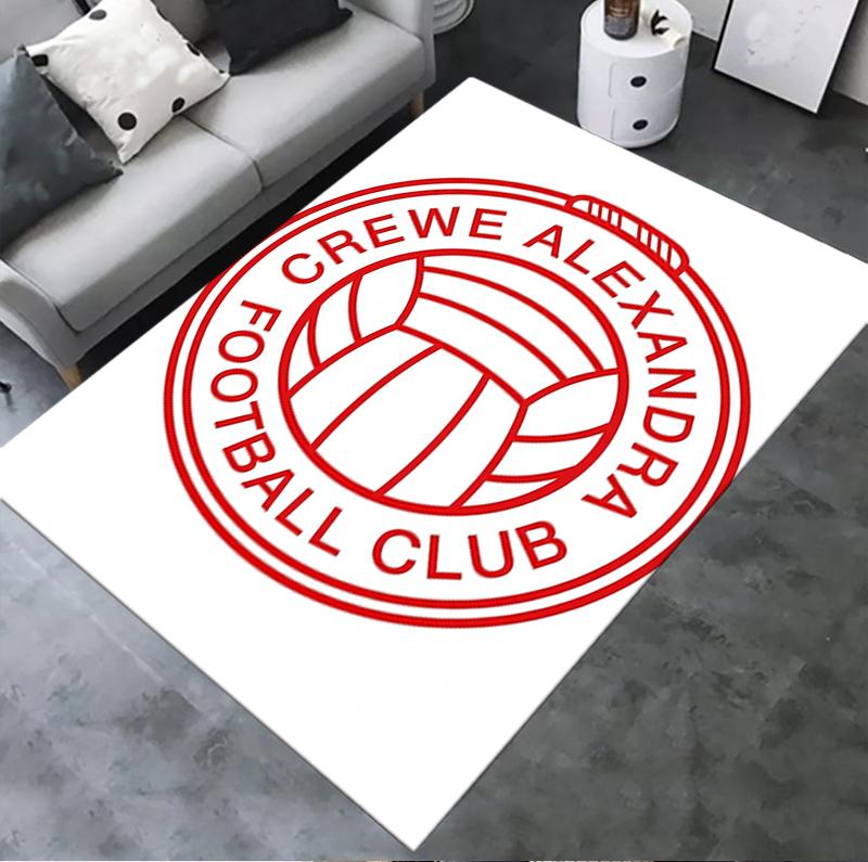 Crewe Alexandra Football Club Carpet Rug For Living Room Bedroom Home Sofa Decorationkids Play Nonslip Floor Mat