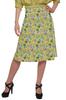 Moomaya Printed Skirt For Women Poly Spandex Casual Wear Summer Girls Skirt