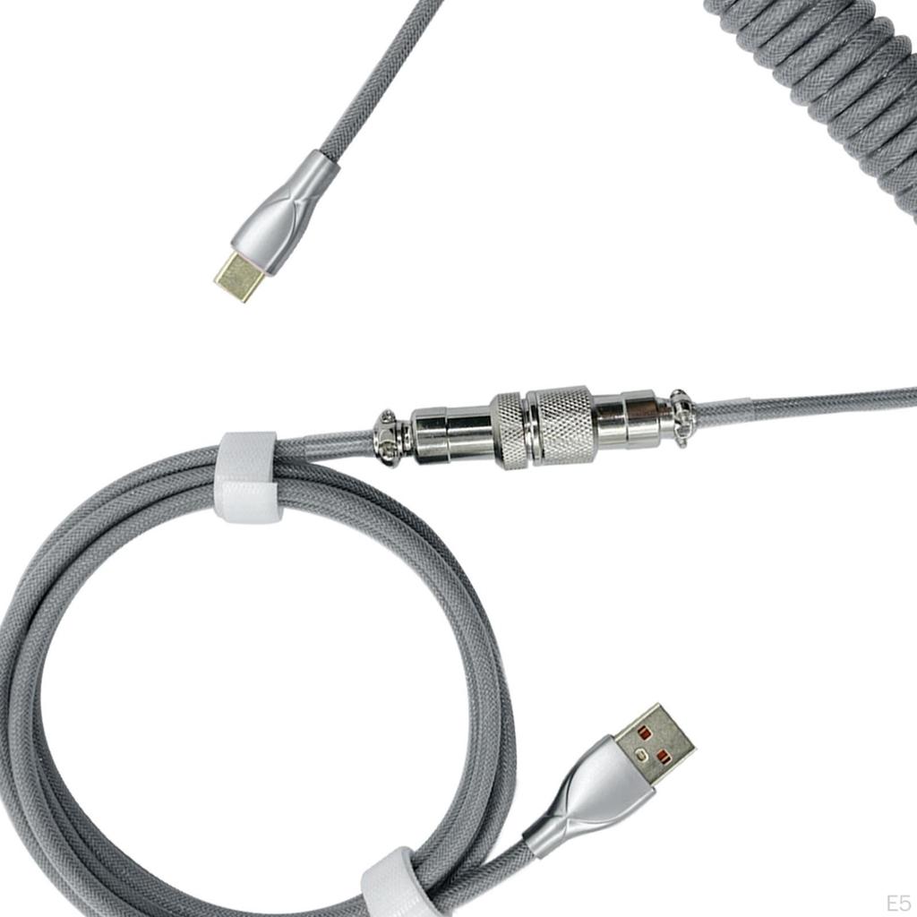 /USB Port/ Detachable /Scalable Mini Connector Keyboard Cable/ for Mechanical Keyboard/ Speaker/
