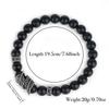 Vintage Feder Armband für Männer Sanskrit Mantra Armband Yoga Meditation Heilung Armband 8mm Lava Onyx Stein Kette Brazalete