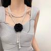 Fashion Y2K Retro Multilayer Pearl Waist Chain Belt For Women - Stylish Body Jewelry Accessories For Party & Casual Wear