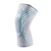 Sports Knee Pad Nylon Elastic Anti-Slip Silicone Knee Support for Basketball Running Cycling Breathable Knitted Thin Knee Brace Men Women M L XL
