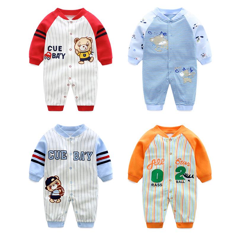 Buy Baby Onesies Spring and Autumn Longsleeved Cotton New Baby at
