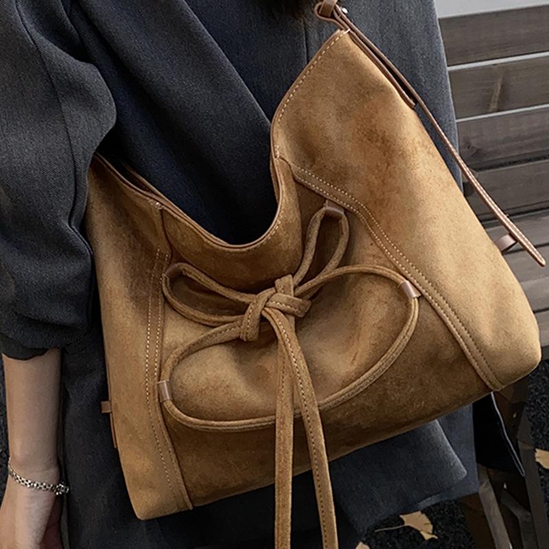 Retro velkokapacitní taška přes rameno, Módní kabelka pro ženy, Stylová crossbody taška