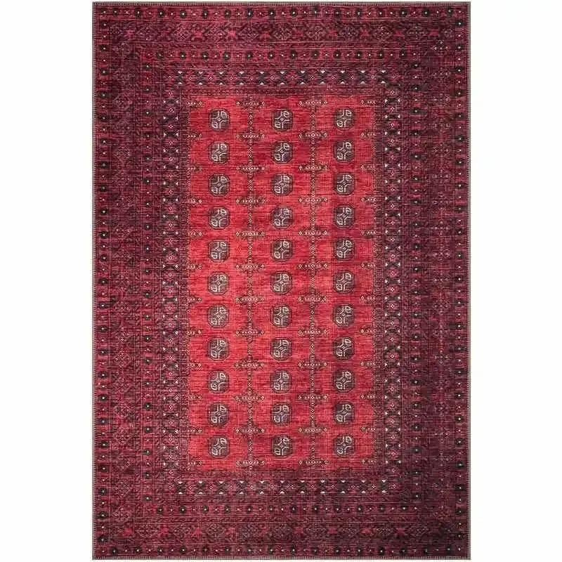 Tappeto Vintage Lavabile in Lavatrice Soggiorno Tappeti di Grandi Dimensioni Tappetino Antiscivolo per Corridoio Camera da Letto Cucina Decorazione per la Casa