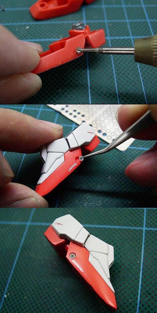 HG RG MG PG RE Gundam Detail-Up Stainless Steel Parts (UA0033) [Used]