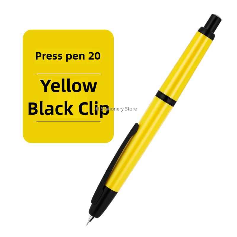 JINHAO 20 Press Fountain Pen Elegant Luxury Ink Pen F EF Nib Writing Calligraphy Pens School Supplies Stationery