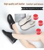 Soft Leather Mom Shoes: Autumn Comfort Deep Mouth Slip-Ons for Middle-Aged & Elderly Women with Soft Sole & Upper