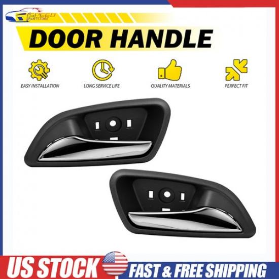Black Door Handle Interior ide LH &RH For 2011-2015 Chevrolet Cruze 95213025
