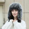 Full fluffy hat, winter cold-proof and warm hat, cotton thickened ear protection hat, outdoor leisure men and women