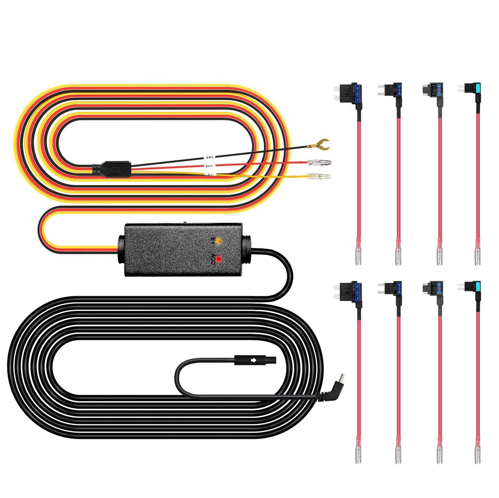 Pelsee P1 Duo Speciální snižovací kabel pro palubní kameru, Kabel pro přímé zapojení pro parkování