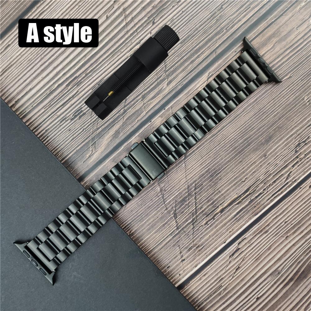 Classic stainless steel Correa for apple watch 10 46mm 42mm band Ultra 2 49mm 9 8 7 6 5 4 se 45mm 44mm 41mm 40mm 3 38mm 2028