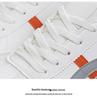 Spring Women's Breathable White Sneakers, Versatile Korean Style with Thick Soles for Height Boost, Casual Dad Shoes