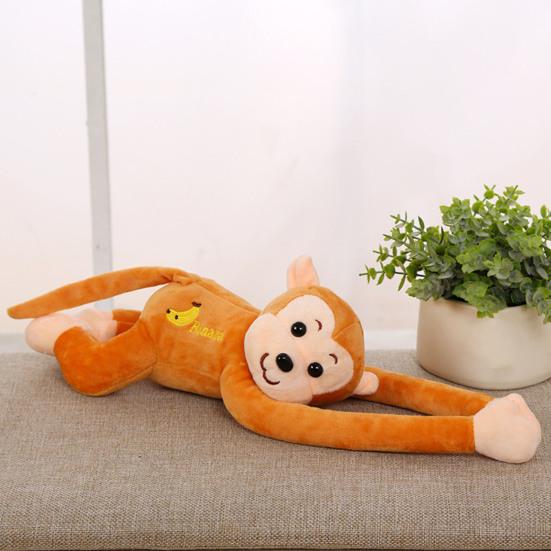 Maymun Peluş Oyuncak Asılı Maymun Bebek Halkalı Tokalı Peluş Hayvan Uzun Kollu Maymun Ev Dekorasyonu Pencere Maymun Kolye Oyuncak Yeni Yürümeye Başlayan Çocuk için Hediye