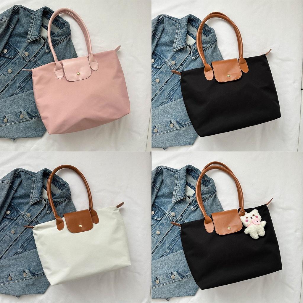 Fashionable And Versatile Ins Shoulder Bag Urban Minimalist Style Soft And Spacious