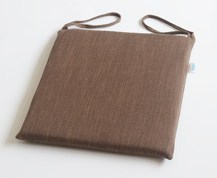 Linen Cushion Japanese Tatami Mat Comfortable Breathable Office Chair Cushion Bedroom Bay Window Living Room Floor Cushion