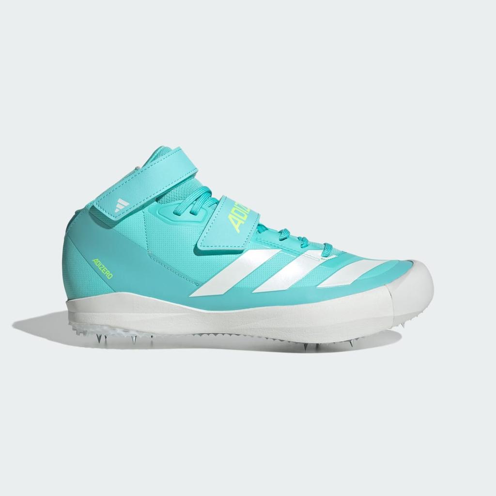 adidas Adizero Javelin JH5227 Unisex Performance Sports Shoes Blue / Zero Metalic / Lucid Lemon