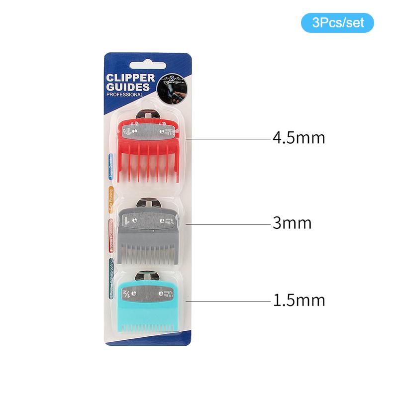 2/3/4Pcs Hair Clipper Limit Comb Guide Limit Comb Trimmer Guards Attachment Universal Colorful