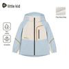 SOUHAIT Kids' Tech Windproof Water-Repellent Fleece-Lined Hooded Jacket