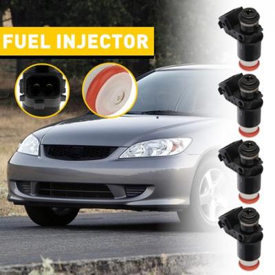 4 Fuel For Injectors Honda Civic 1.7L EX DX HX LX 2001 2002 2003 2004 2005