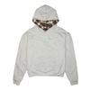 European and American Y2K double-sided street hip-hop plaid hoodie