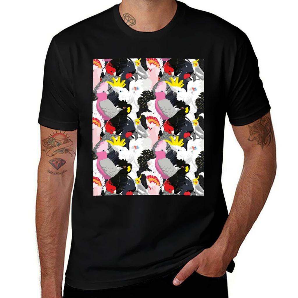 Cockatoo Fest Tshirt Work Wear Short Sleeve Tshirt