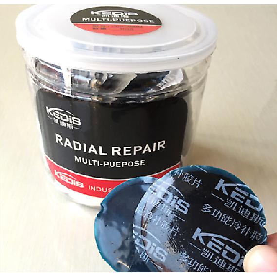 64 Rubber Puncture Patches Car Motorcycle Tire Tyre Tube Repair Piece Kit 55mm