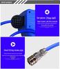 Retractable Air Hose Reel with 12*8MM Braided PU Hose for Pneumatic Tools and Car Detailing