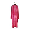 Women Lace Stitching Long Bathrobes Nightgown Soft Silk Dressing Gown Bath Robe Large Size Sexy Pajamas