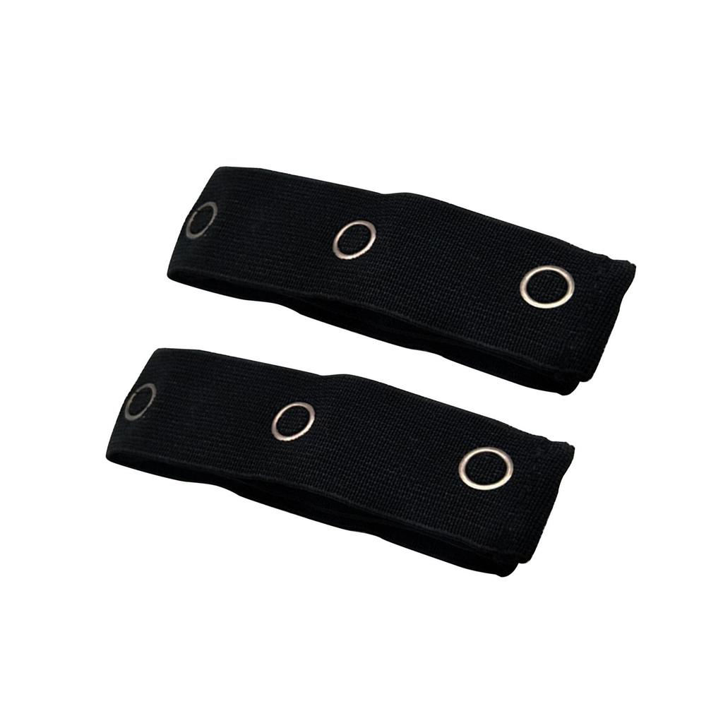 Set of 2 Pants Button Extenders Spare Reusable Multifunctional Adjustable Easy To Use Snap Button Waistband Extenders for Pants