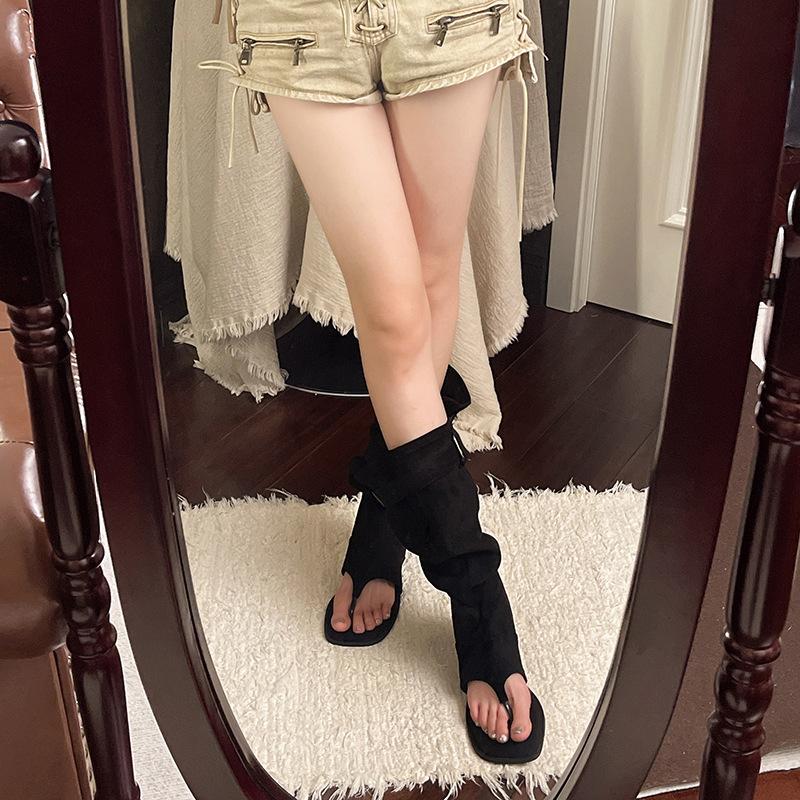 Spring and Summer New Flip-flops, Cool Boots, Trousers, Spice Girls, Western Cowboy Boots, Sandals, Women's Tide