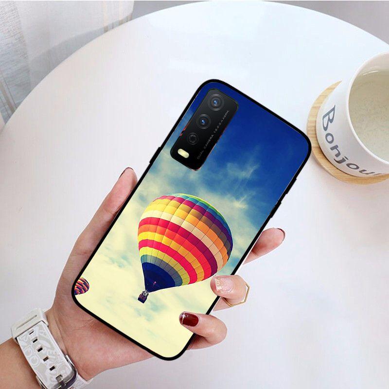 Air Balloon Funda Phone Cover For Vivo Y31 Y30 Y33S Y11S Y12S Y17 Y20 Y20S Y21 Y21S Y1S Y53S Y15 Y19 Y91C V23 5G Cases Coque
