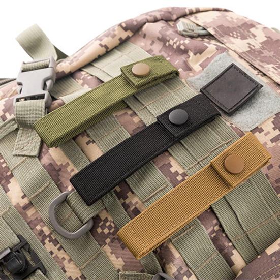 Webbing Buckle Easy to Carry Nylon Outdoor Backpack Hanging Straight Molle Buckle