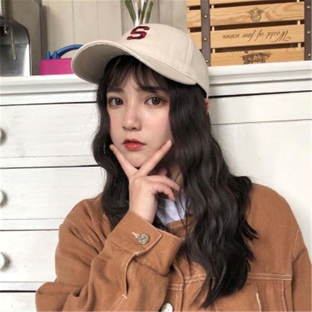 Women Male Sport Caps Unisex Spring Summer Sun Hat Letter S Baseball Cap Korean Style Baseball Cap