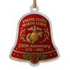 U.S. 250th Anniversary Bell Ornament Commemorative Doorbell of The United States Christmas Tree Hanging Ornament Patriotic Gifts for Collectors