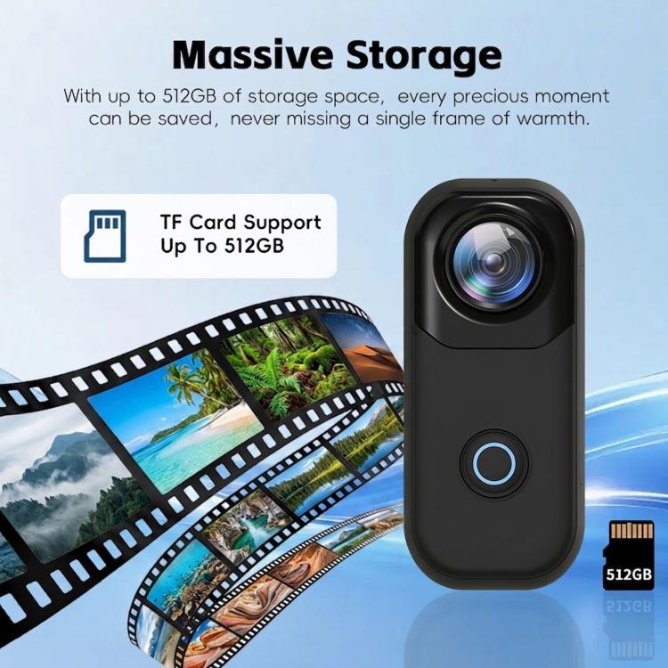 4K WIFI HD Recorder Thumb Action Camera