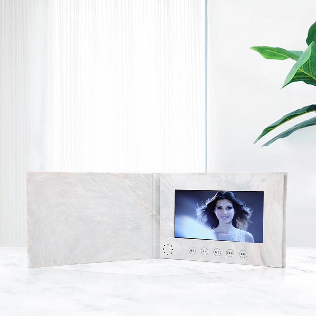 Video Greeting Card 7 Inch Rechargeable Digital HD Video Brochure with 2GB Memory for Mother s Day Father s Day Christmas Anniversary