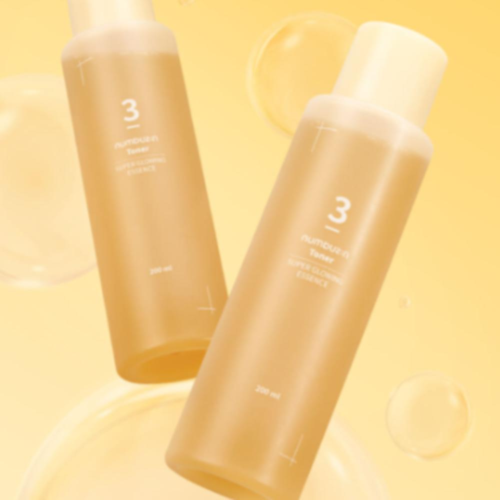 

Numbersin No.3glow-Boosting Essence Toner Duo 200ml × 2 – Hydration & Radiance
