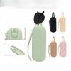Solid Glasses Silicone Anti-scratch Bag Sunglasses Soft Case Eyeglasses Holder Simple Magnetic Color Waterproof Travel